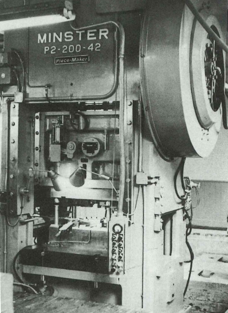 Then state-of-the-art 200-ton press